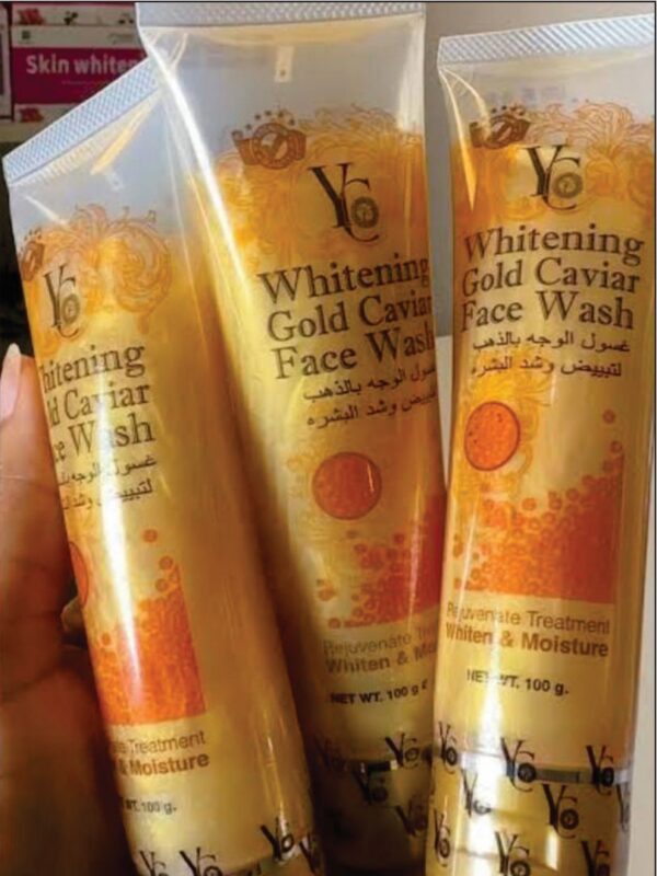 YC Whitening Gold Caviar Face Wash